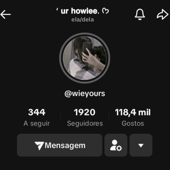 MEU PERFIL DO TIKTOK!